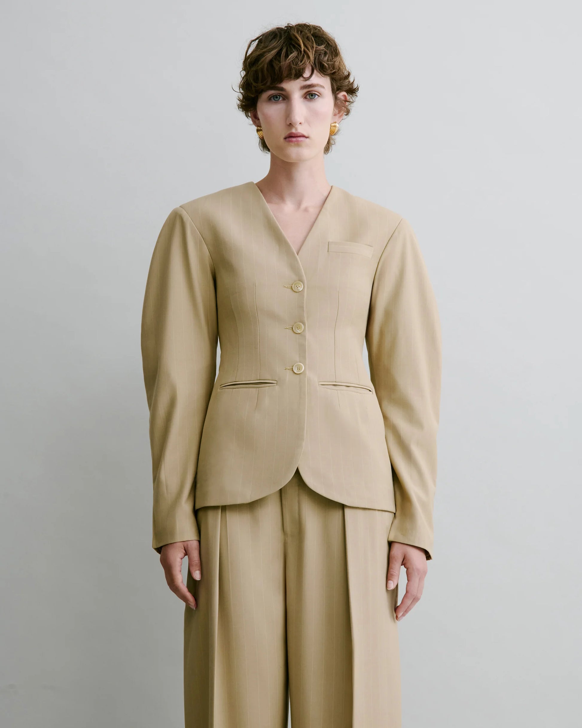 Tailored Curve Blazer