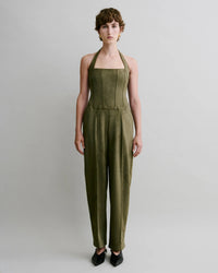 Halter Sculpt Jumpsuit