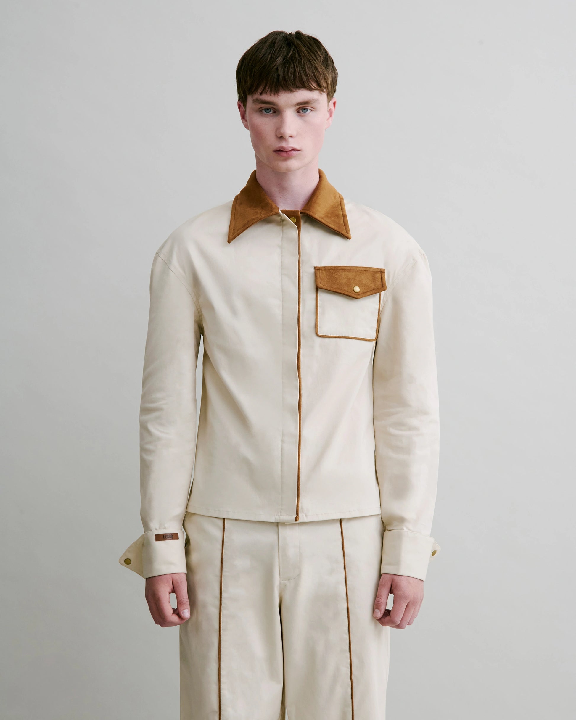 Contrast Detail Shirt