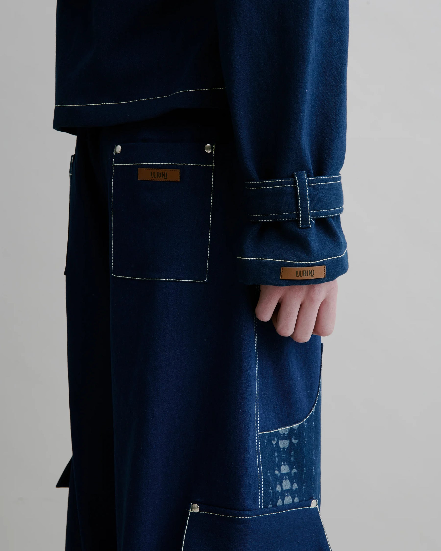 Graphic Panel Field Trousers