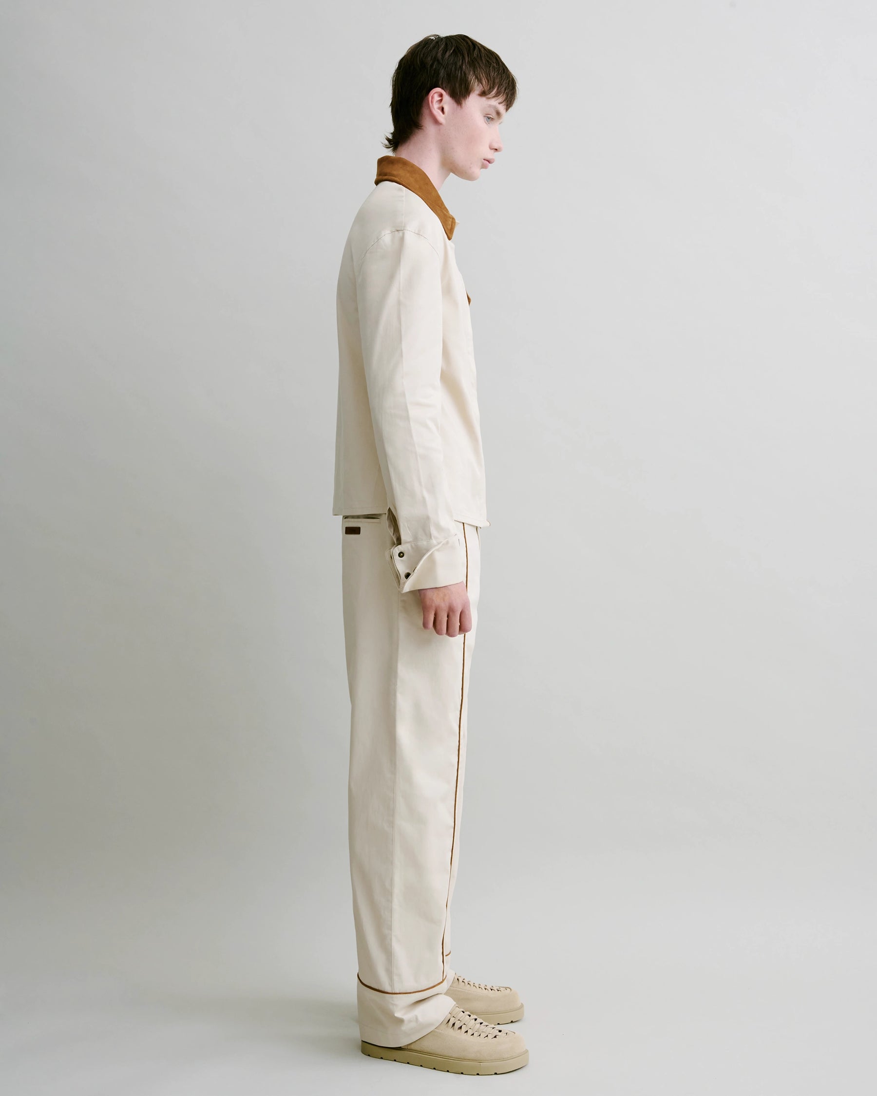 Contrast Detail Shirt