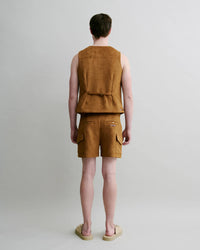 Box Pleat Shorts