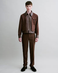 Linear Pinstripe Trousers