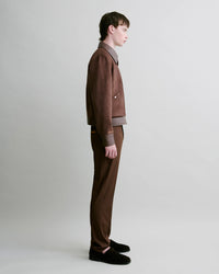 Linear Pinstripe Trousers