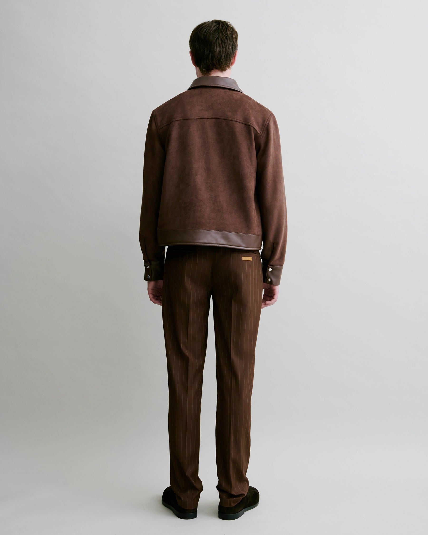 Linear Pinstripe Trousers