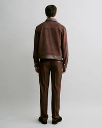 Linear Pinstripe Trousers