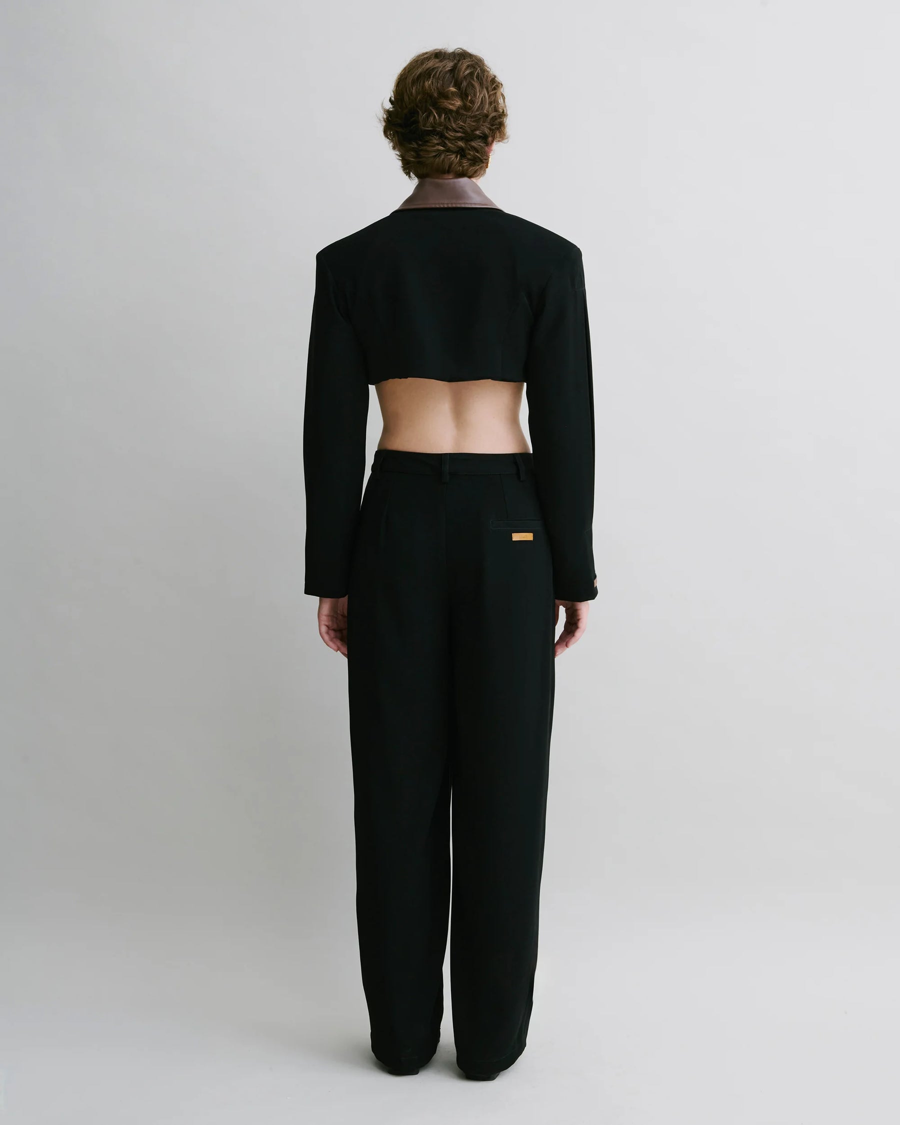 Double Pleat Suit Trousers