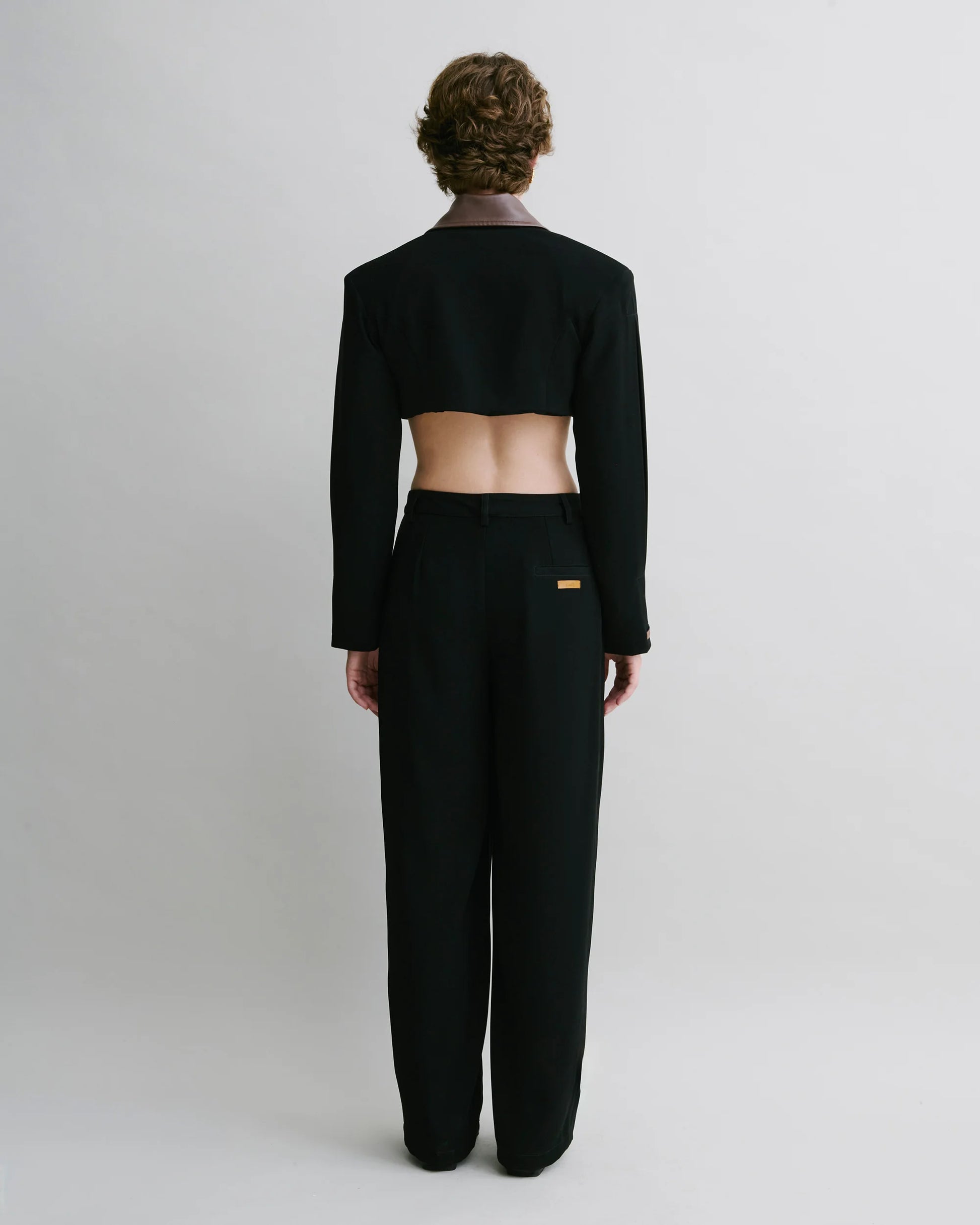 Double Pleat Suit Trousers