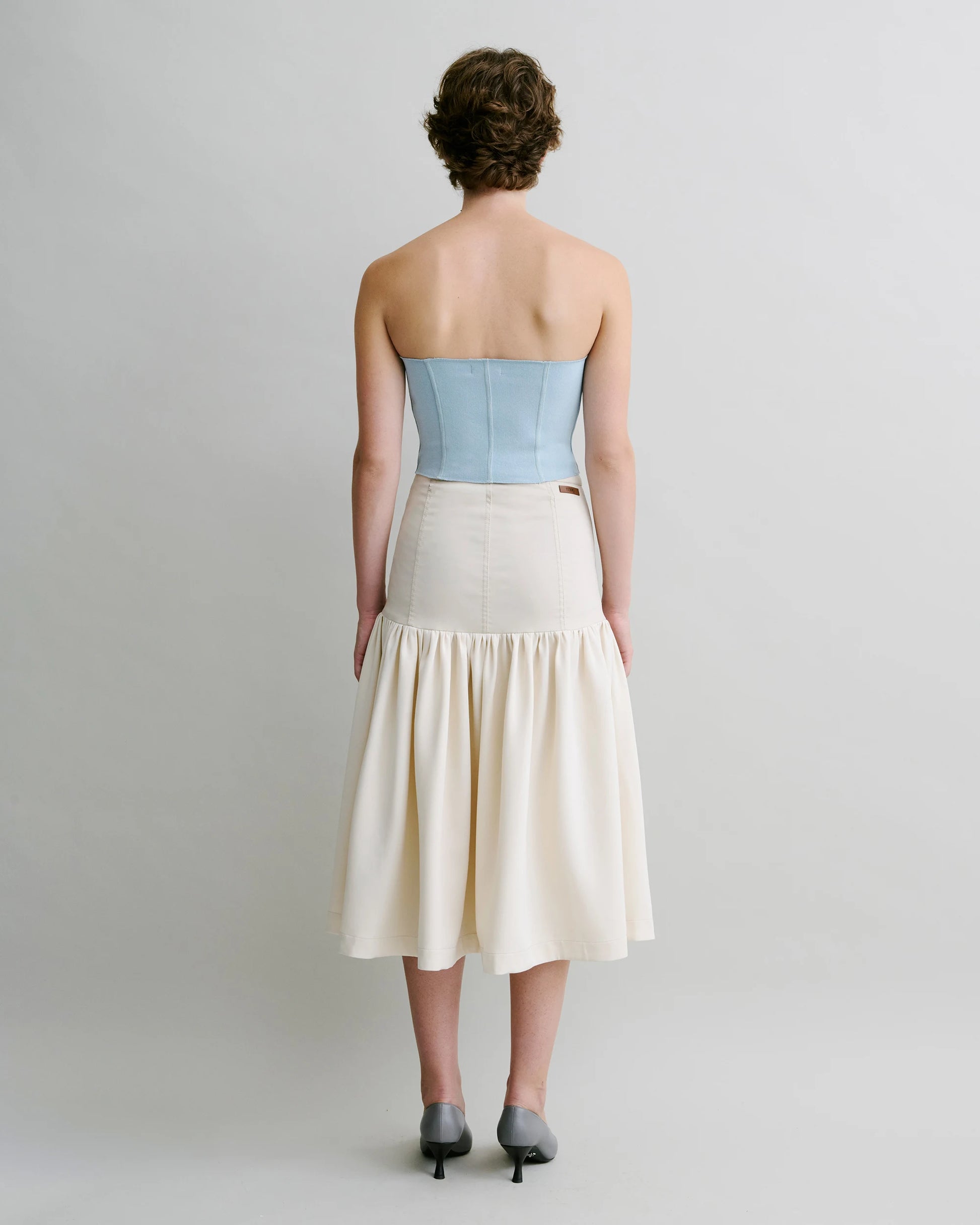 Structured Flow Skirt