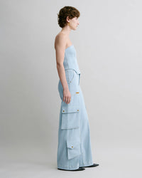 Contour Denim Bustier