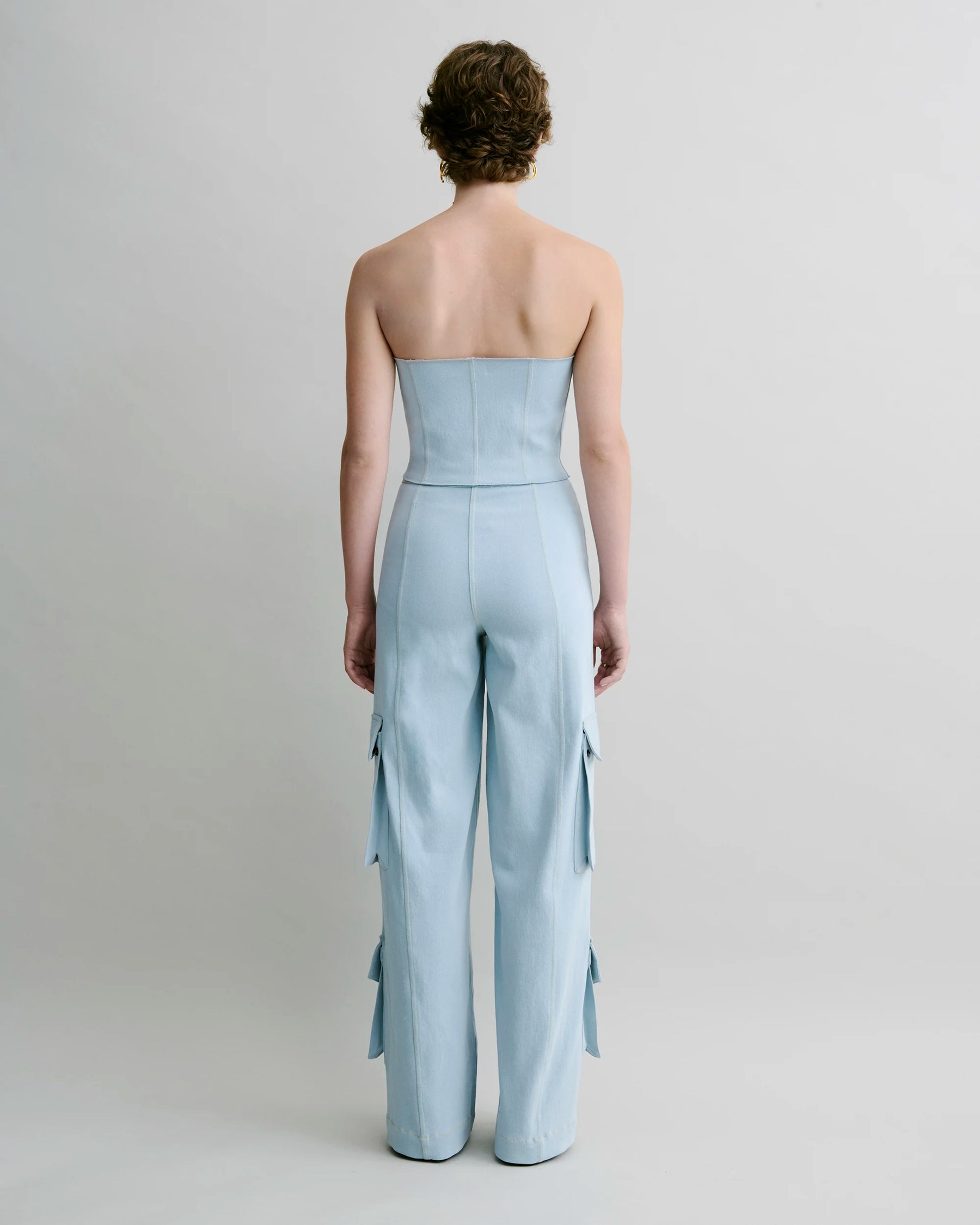 Contour Denim Bustier